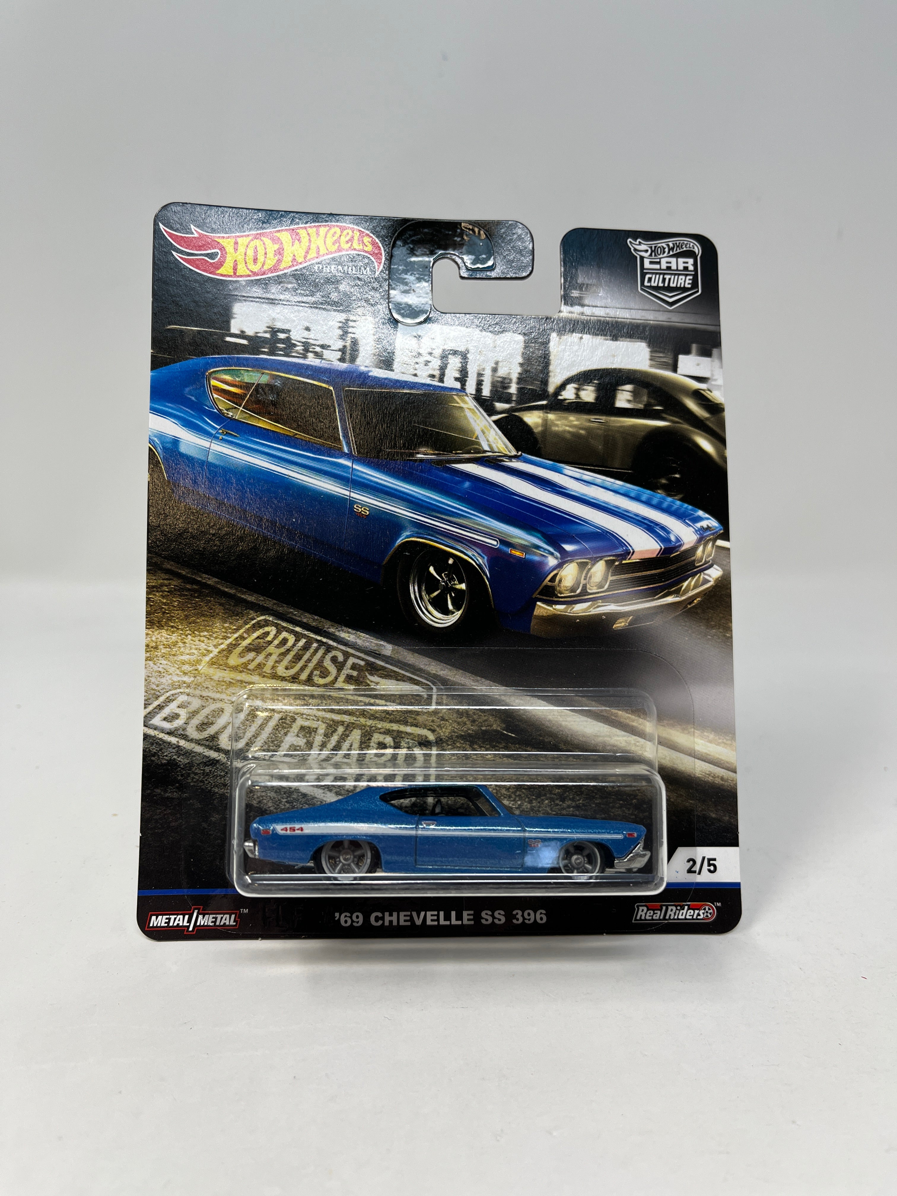 '69 Chevelle SS 396 * Hot Wheels CRUISE BOULEVARD Car Culture、mySite、hgirdovlk