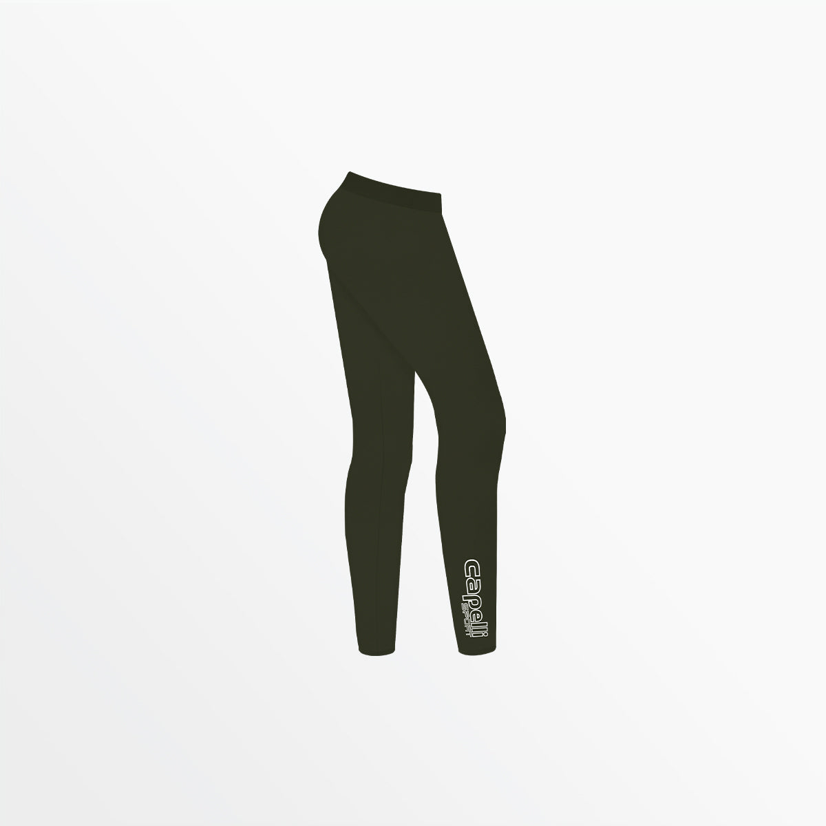 WOMEN'S MID RISE LOGO COTTON LEGGINGS