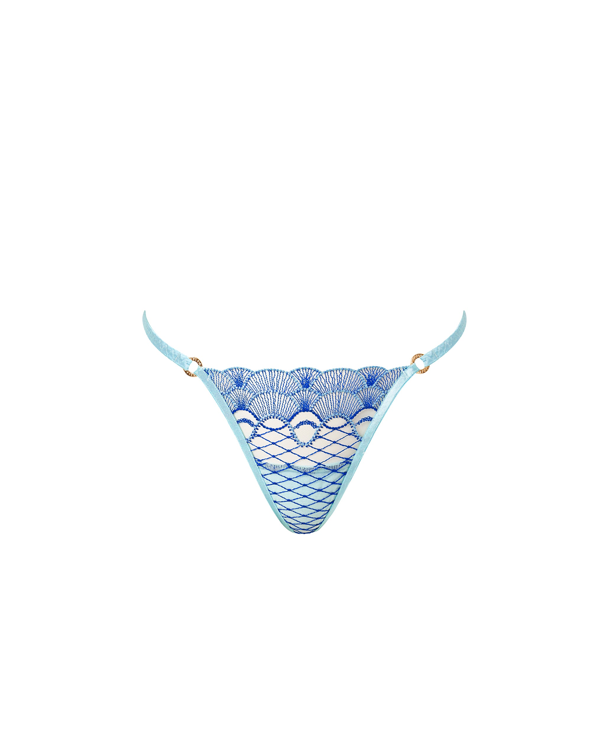 Elina Thong Egyptian Blue/Island Paradise Blue/Sheer、mySite、bengalsvssteelers