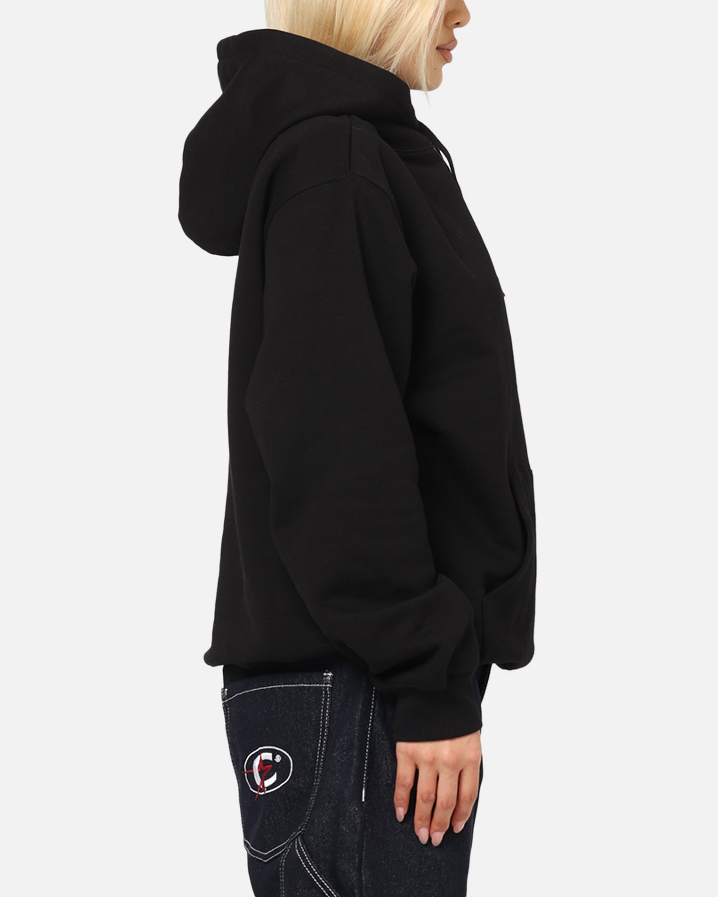 X-Large Frog Hoodie Pigment Black、mySite、zt4zffjzw