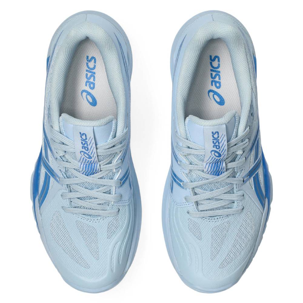 Asics Powerbreak FF Women's Indoor Court Shoe (Light Blue/Blue Coast)