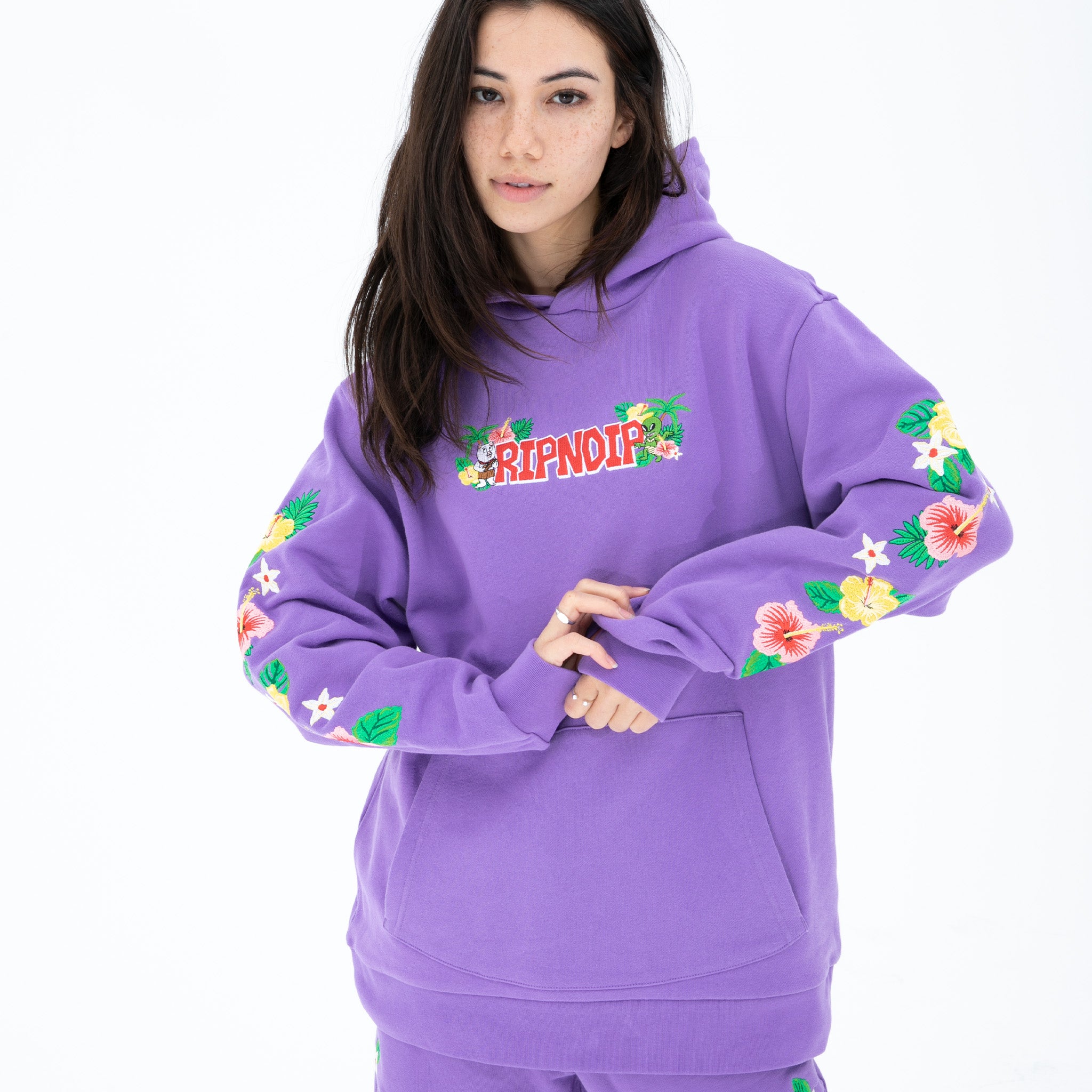  Aloha Nerm Hoodie (Lavender)、mySite、merchandisen