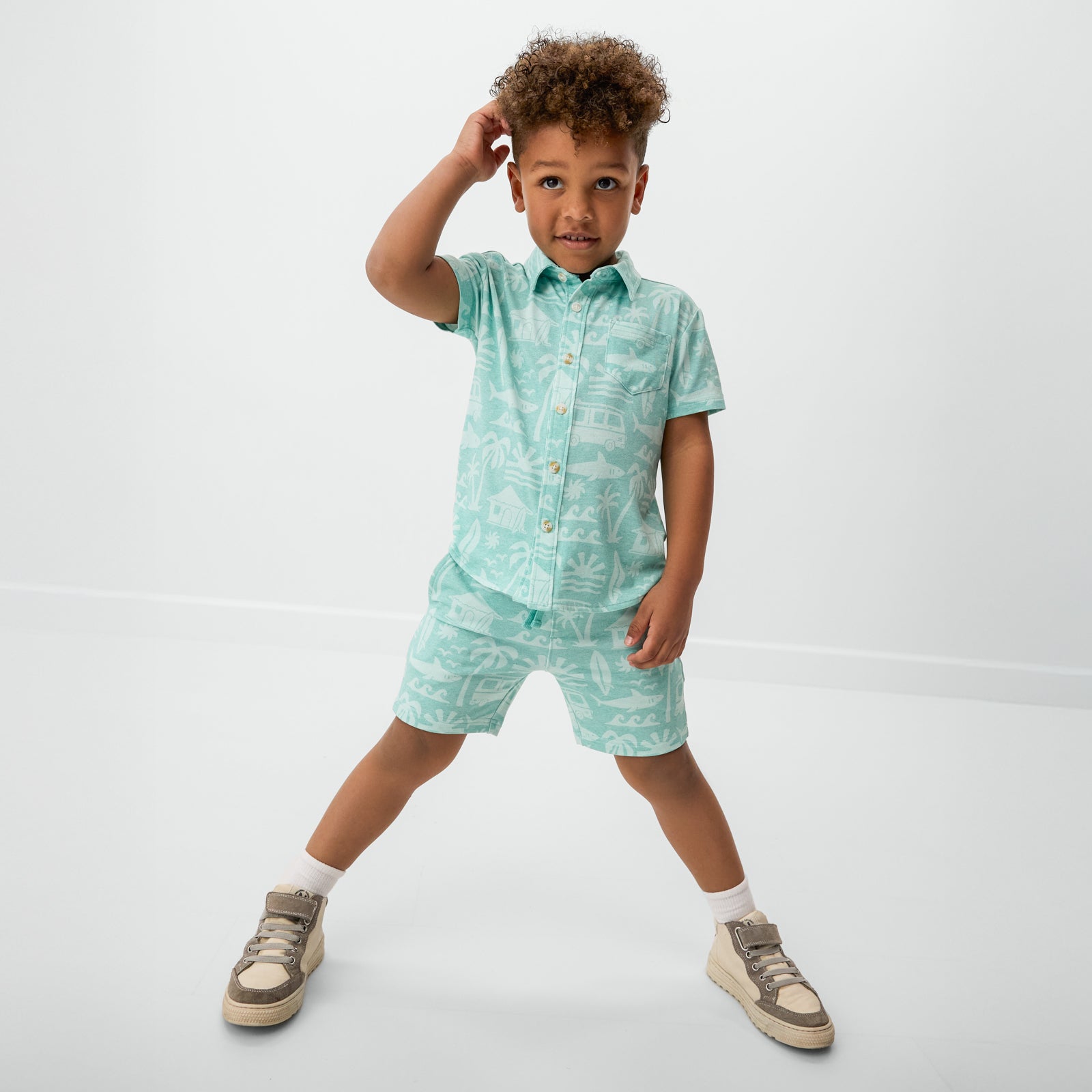  Mint Surf Shack Drawstring Shorts、mySite、layawaytickets