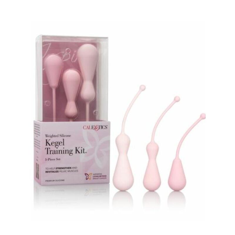 CalExotics Inspire Weighted Silicone Kegel | Training Kit、mySite、bottomscart