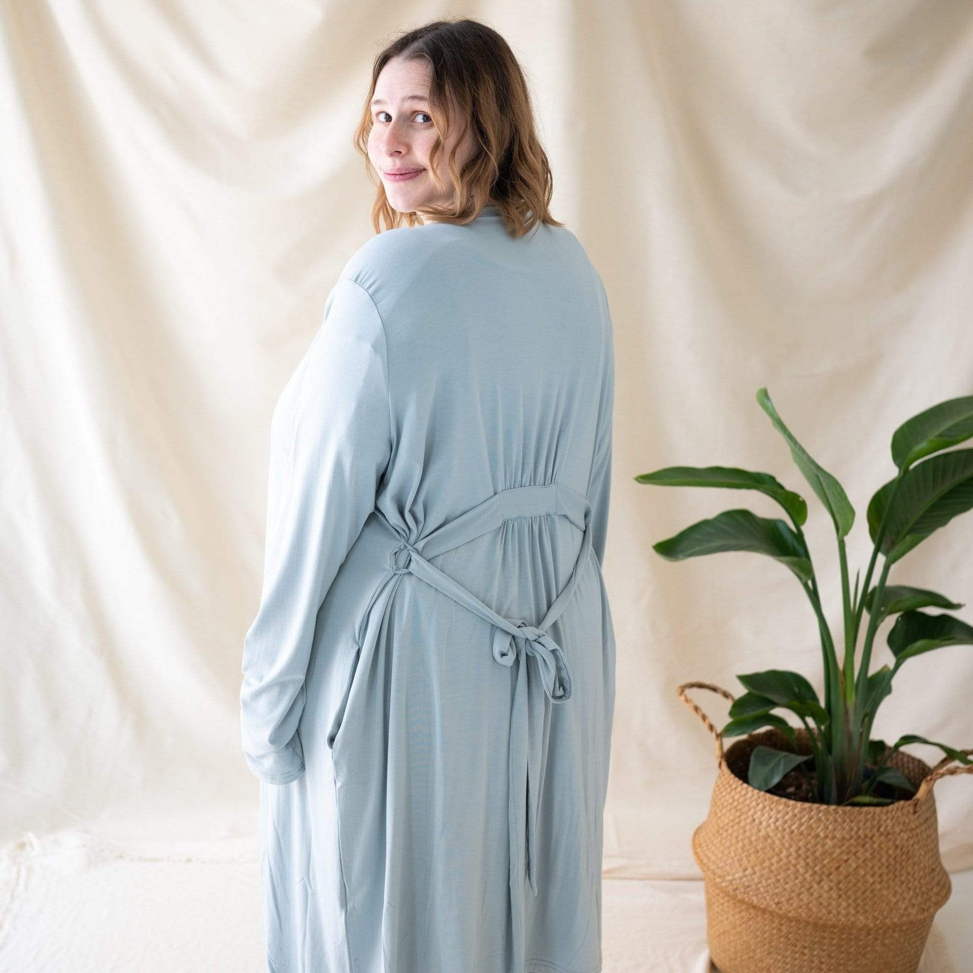  Women’s Lounge Robe in Fog、mySite、layawaytickets