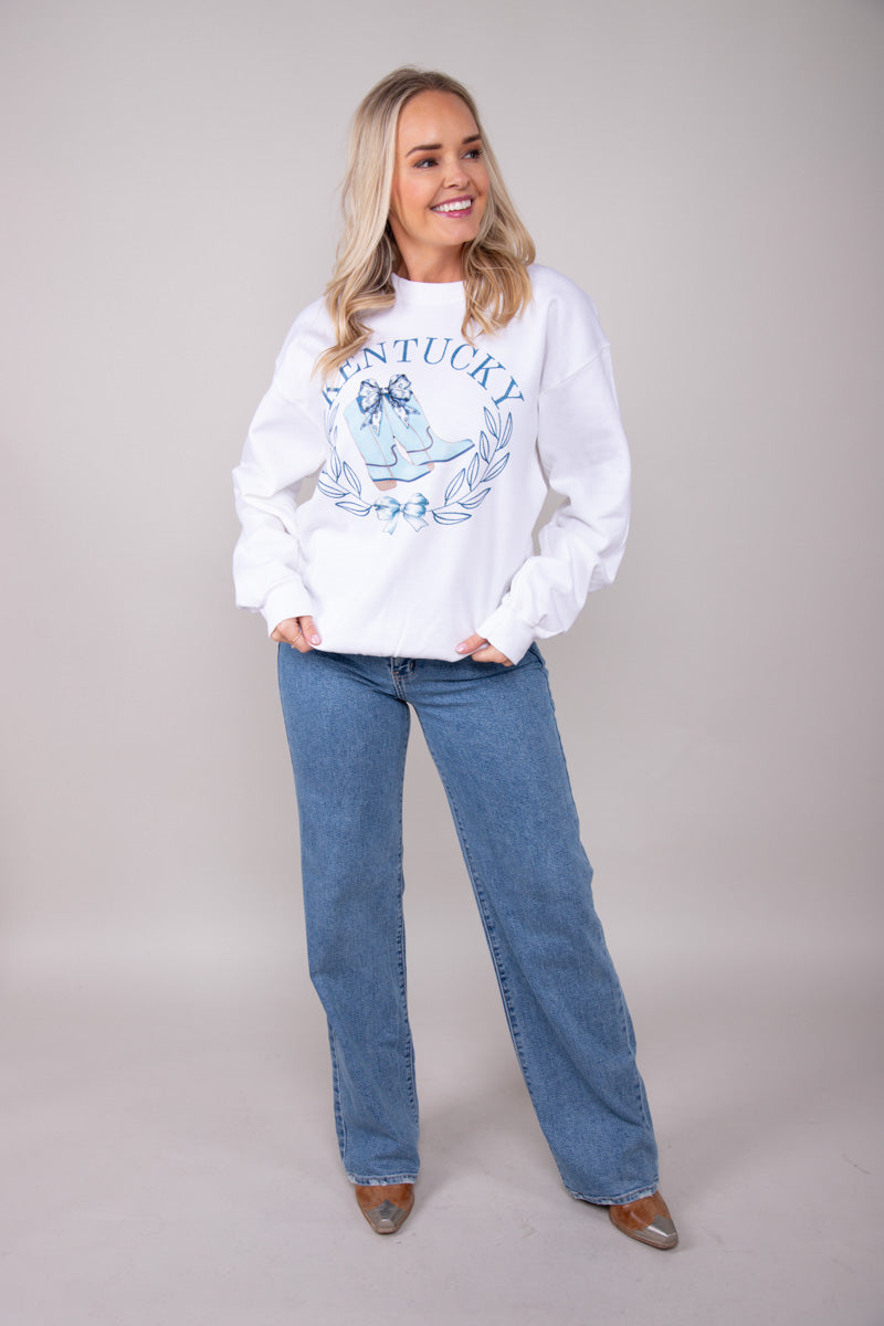 Kentucky Preppy Boots Sweatshirt、mySite、hinf8tx79