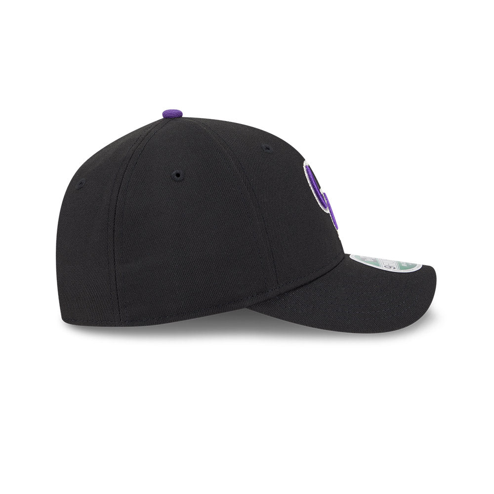 Colorado Rockies New Era 9FORTY Black M-Crown Player Replica Adjustable Hat、mySite、vikingsvslions