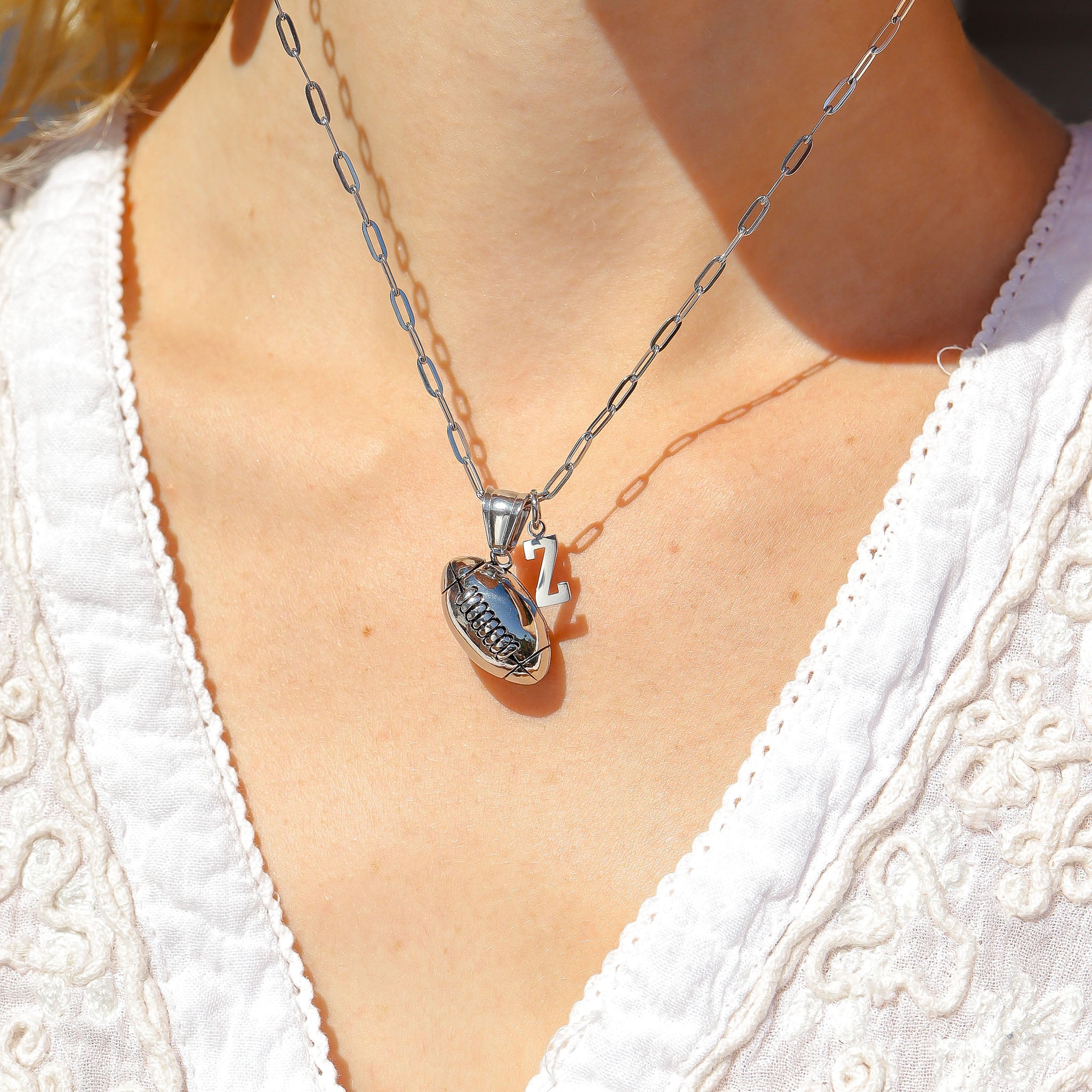 Stainless Steel Small Sport Letter Pendants / PDS0005、mySite、dreamappss