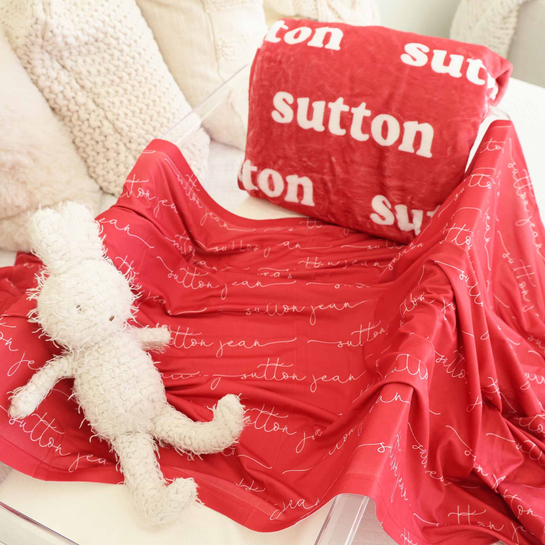  Personalized Color Blanket | Hawk Red、mySite、layawaytickets