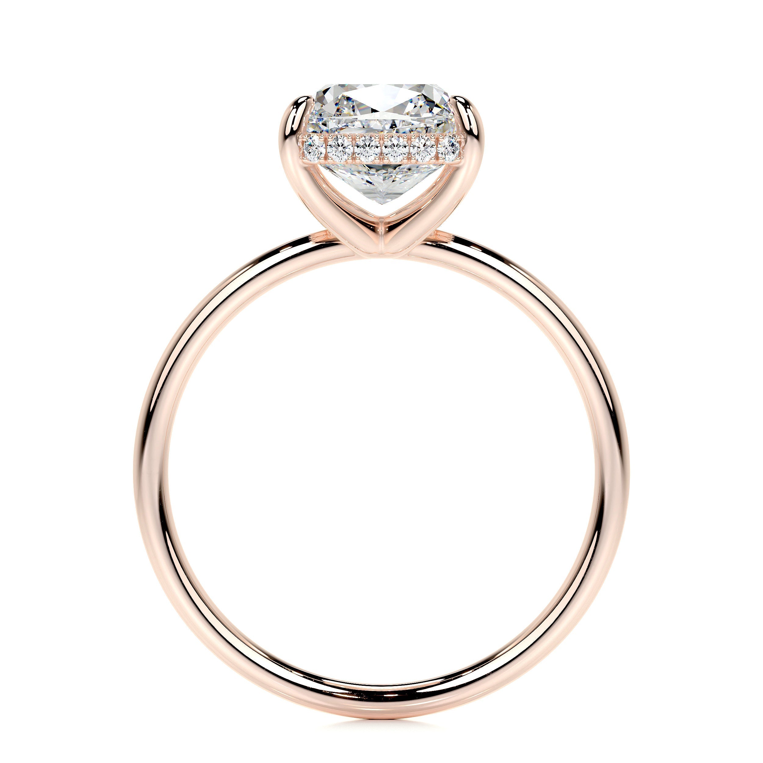 Priscilla Lab Grown Diamond Ring -14K Rose Gold (RTS)、mySite、hinf8tx79