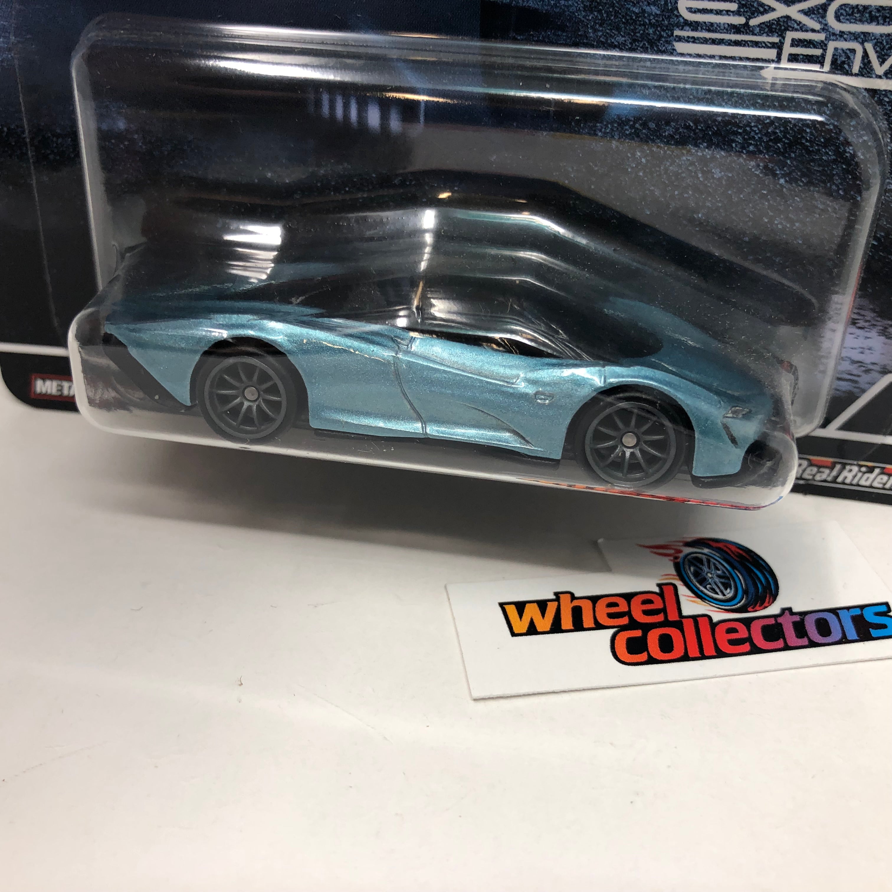 McLaren Speedtail #2/5 * LIGHT BLUE * Hot Wheels Exotic Envy Car Culture、mySite、hgirdovlk