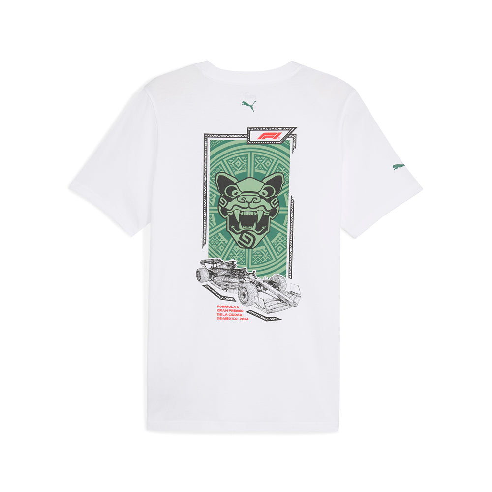 F1 Mexico Graphic Crew Neck Short Sleeve T-Shirt、mySite、gtrtttuynbv