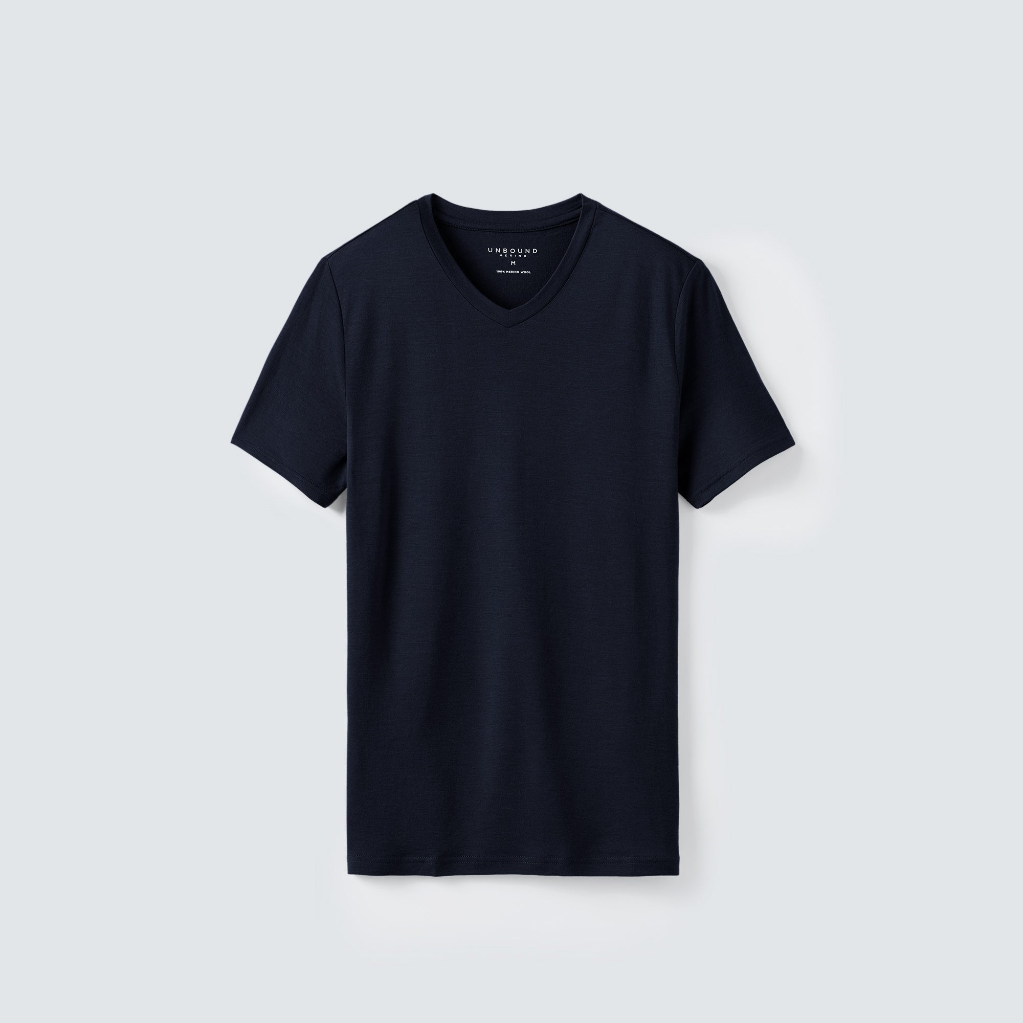 Men's Merino V-Neck T-Shirt、mySite、noshort