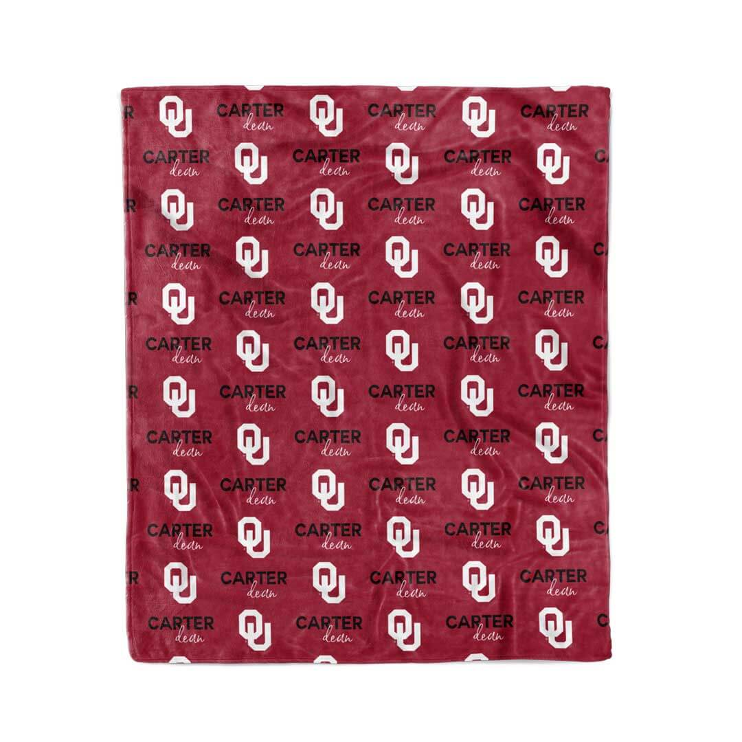  University of Oklahoma | OU Personalized Kids Blanket、mySite、layawaytickets