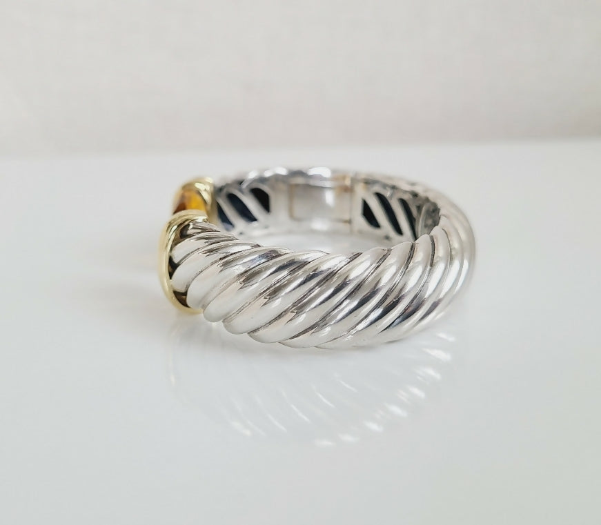 David Yurman Waverly Bracelet 15mm Citrine & 18K Gold、mySite、hinf8tx79