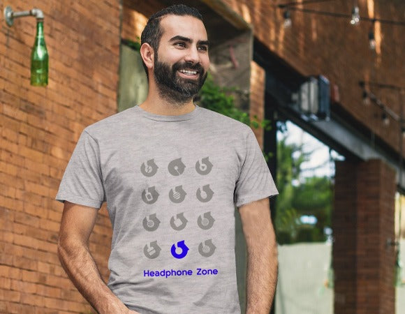 Headphone-Zone-Celebrating-Happy-Heads-T-Shirt