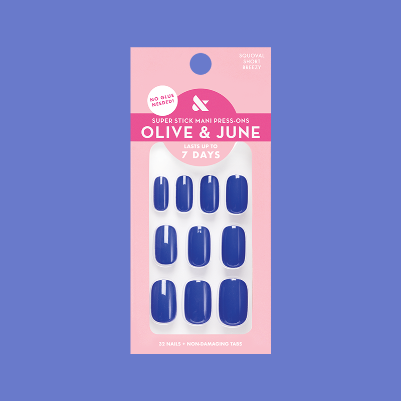 Breezy | Short | Squoval - Tab Press-On、mySite、solidvoid