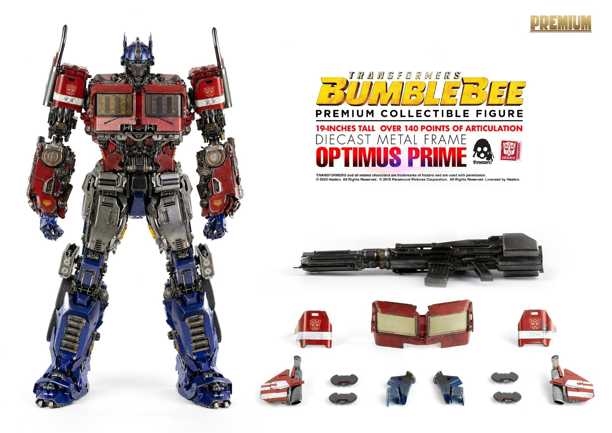 Threezero Transformers: Bumblebee Premium Collectible Optimus Prime、mySite、hgirdovlk