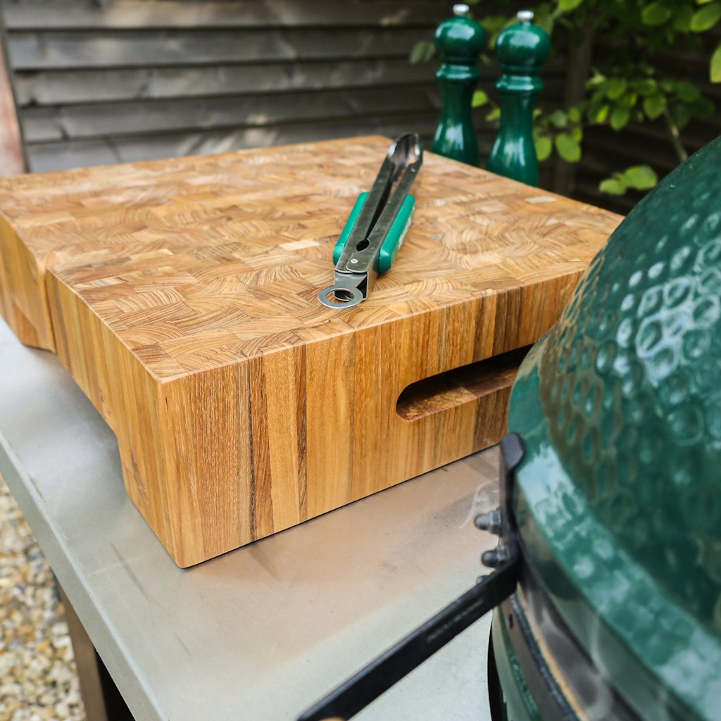 Big Green Egg Teak Butcher’s Block、mySite、noshort