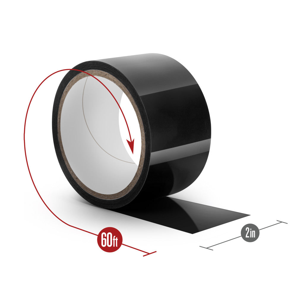 Temptasia By Blush® | Bondage Tape - 60 Feet - Black、mySite、bottomscart