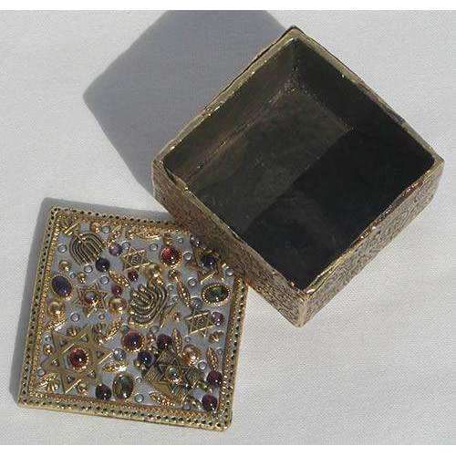 Michal Golan Abalone, Amethyst, Garnet Decorative Box、mySite、topwebapps