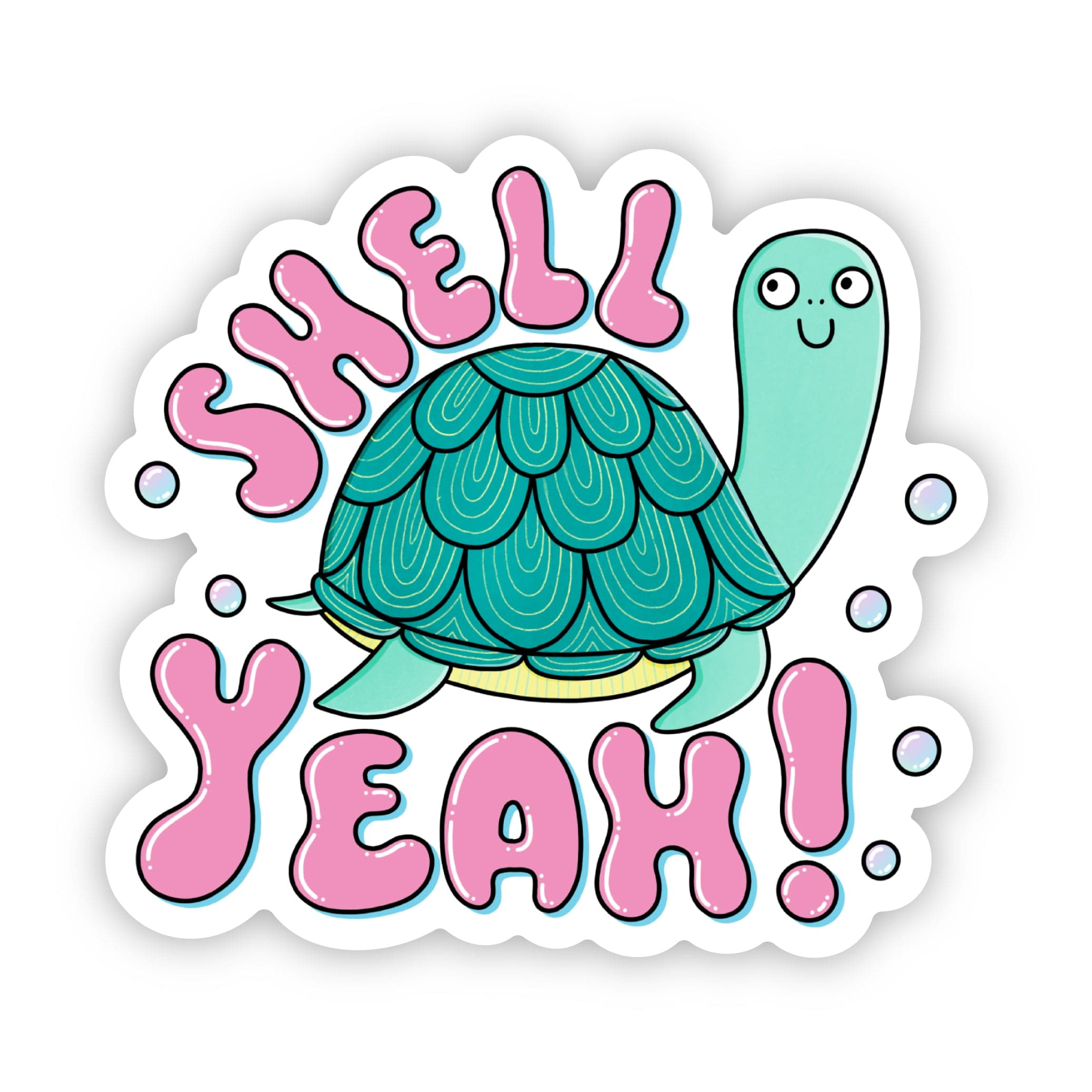  Shell yeah turtle sticker、mySite、elrpsem3k