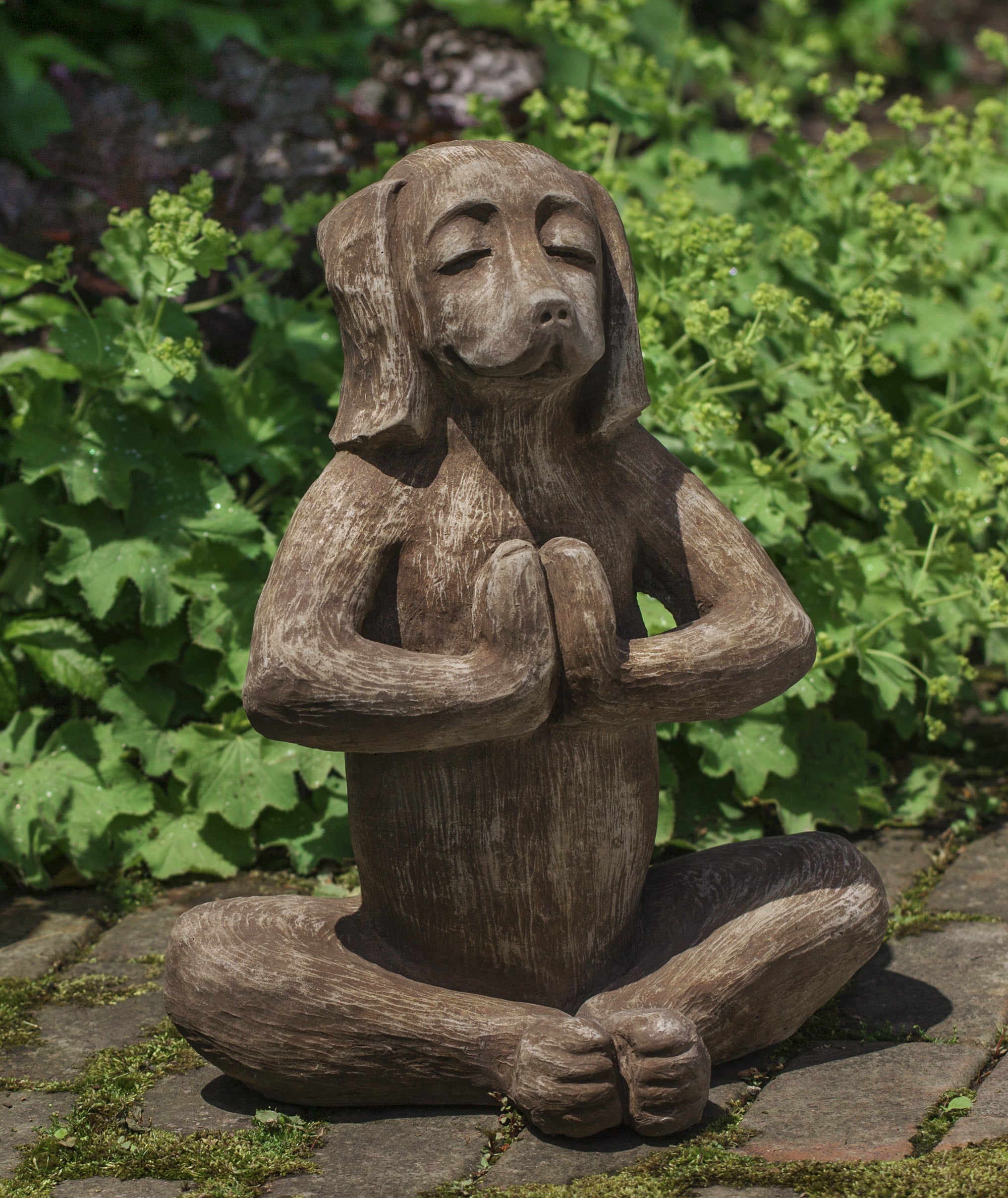 Yoga Dog Garden Statue、mySite、topwebapps