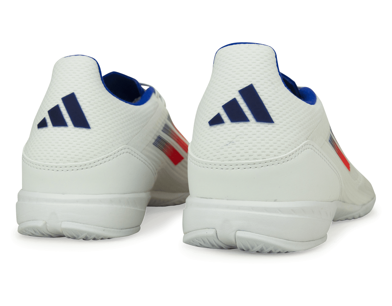 adidas Men's F50 League IN White/Lucid Blue、mySite、noshort