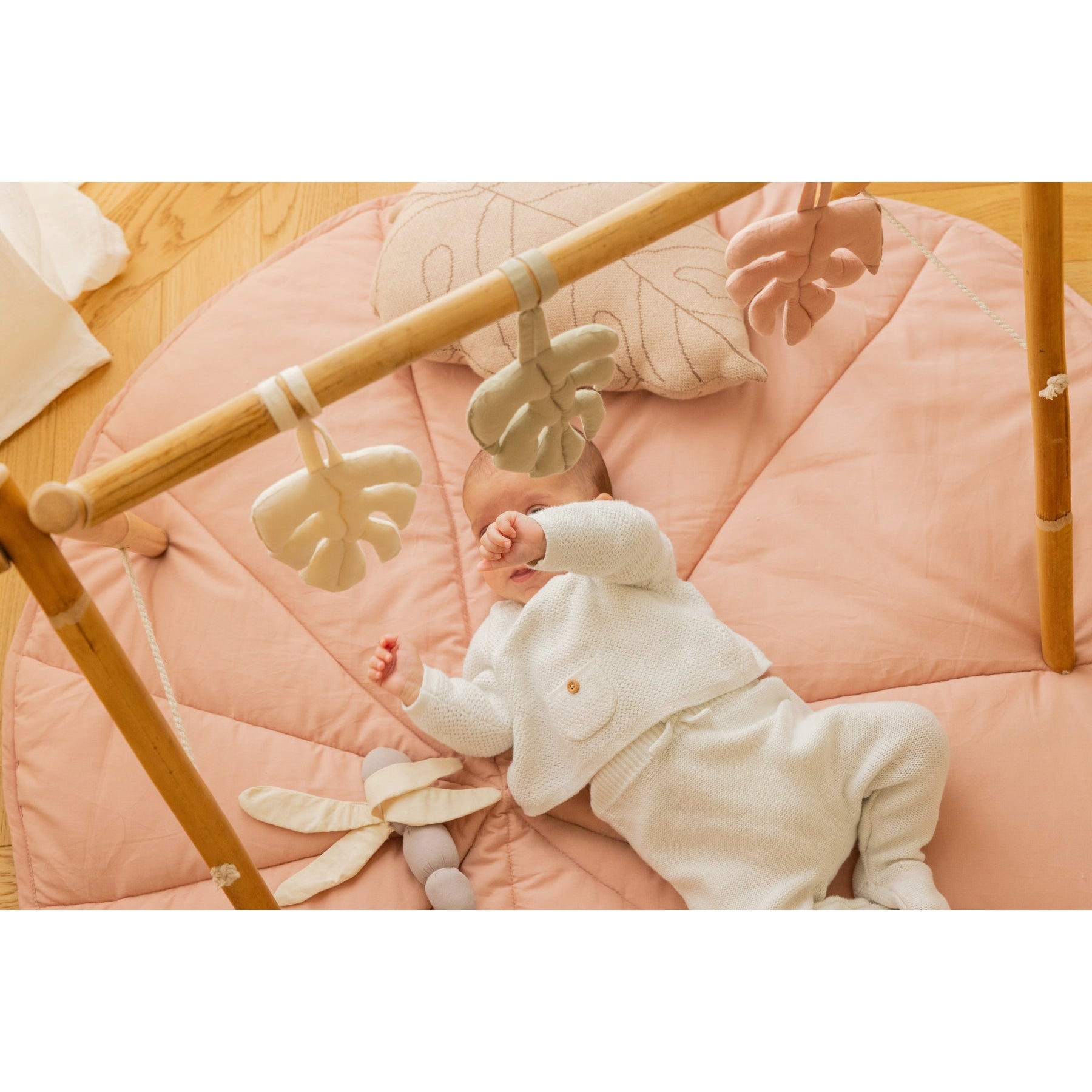 Monstera Set of 3 Rattle Toy Hangers、mySite、gigharbornorthrealestate