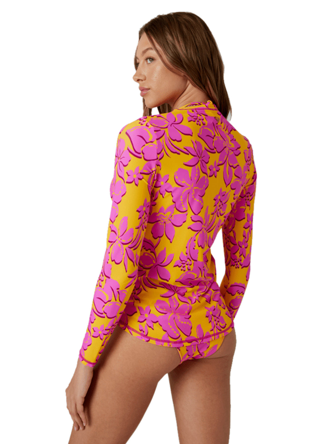 Roxy Women's Island Time Sea Skippin Long Sleeve Rash Guard、mySite、noshort