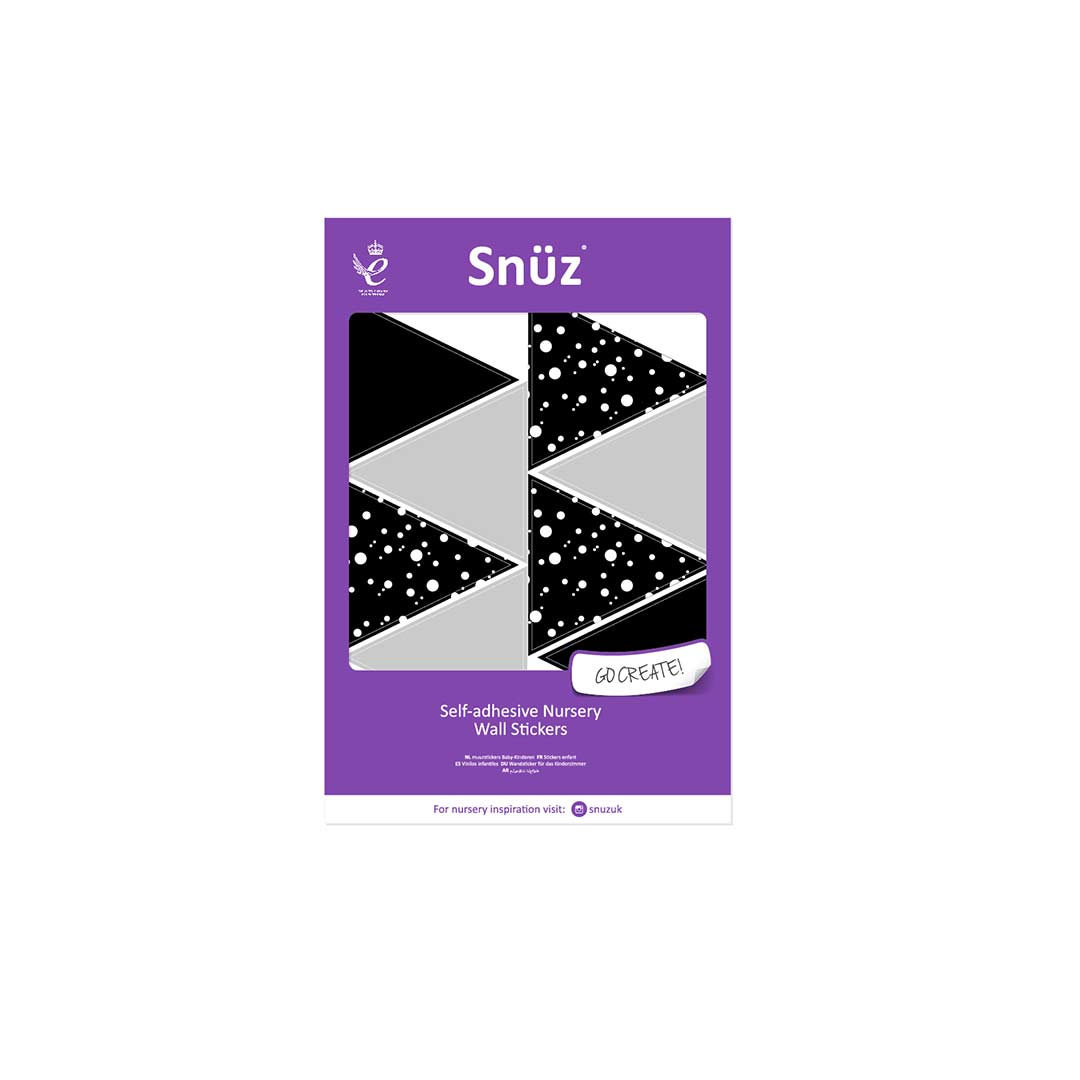  Snuz Nursery Wall Stickers - Geometric Triangles、mySite、merchandisen