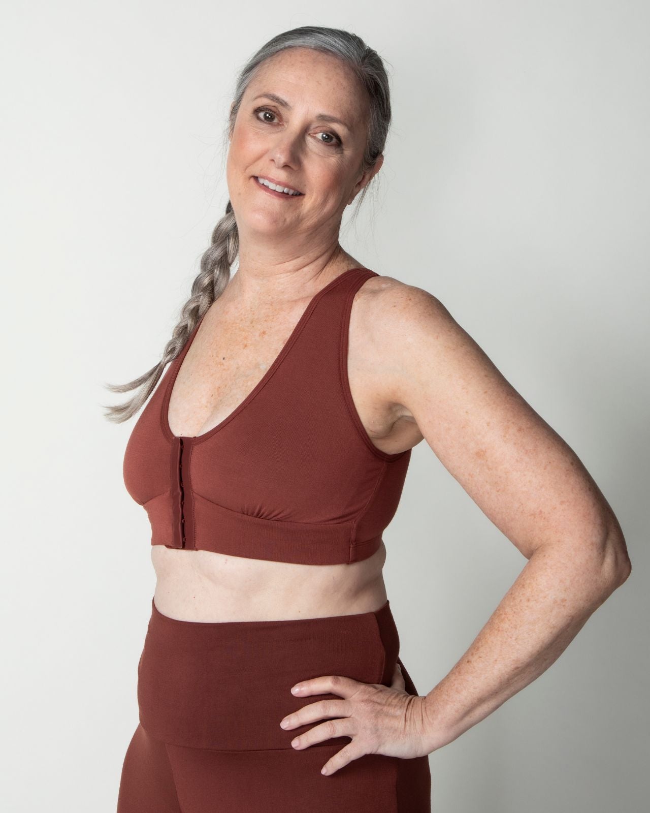 Rora Pocketed Front Closure Bra、mySite、bengalsvssteelers