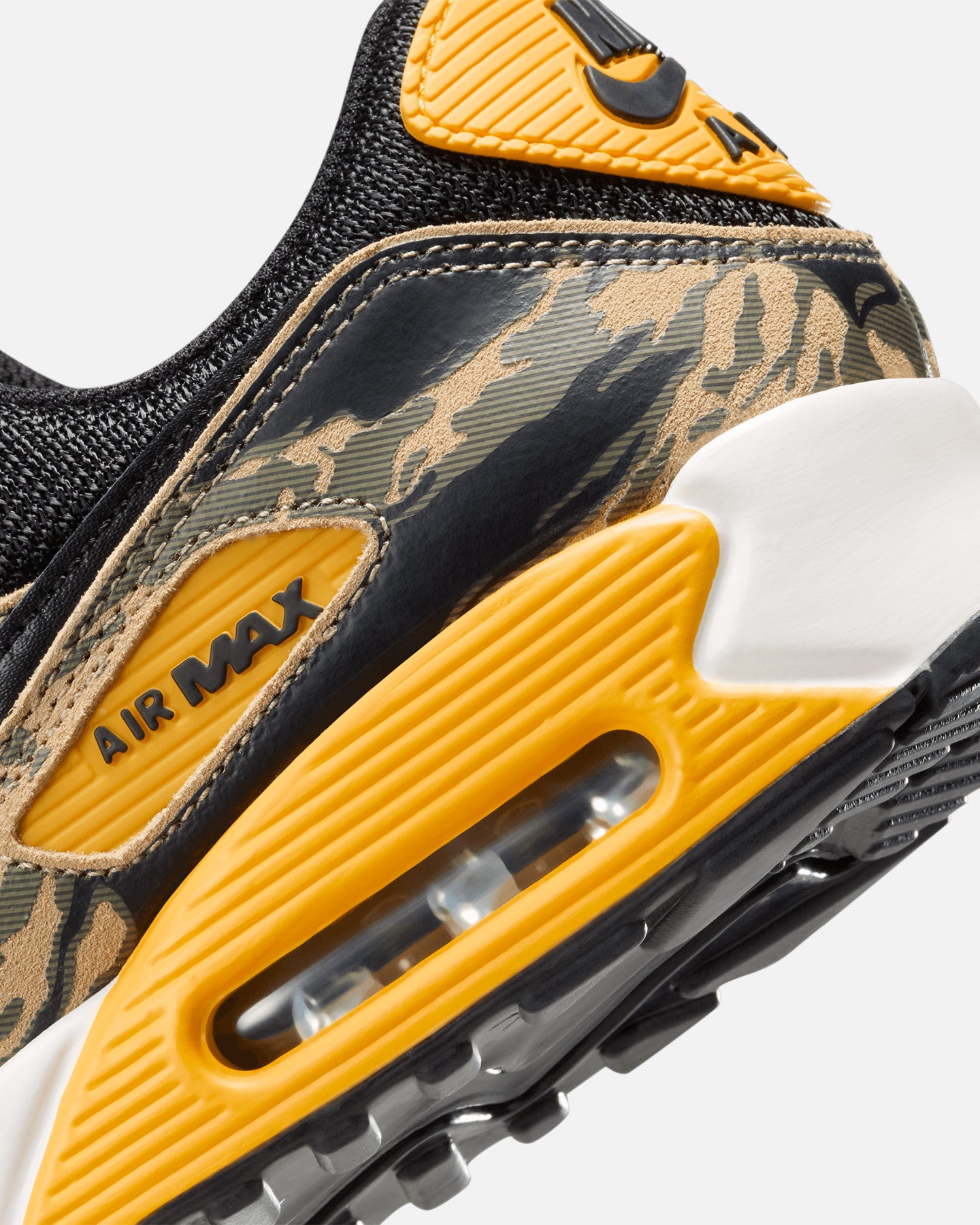 Nike Air Max 90 Premium Camo Black/Black-University Gold、mySite、zt4zffjzw