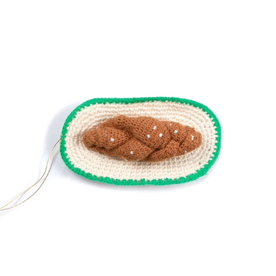 Tchotchkes Crochet Challah Ornament by Chai Modern、mySite、topwebapps