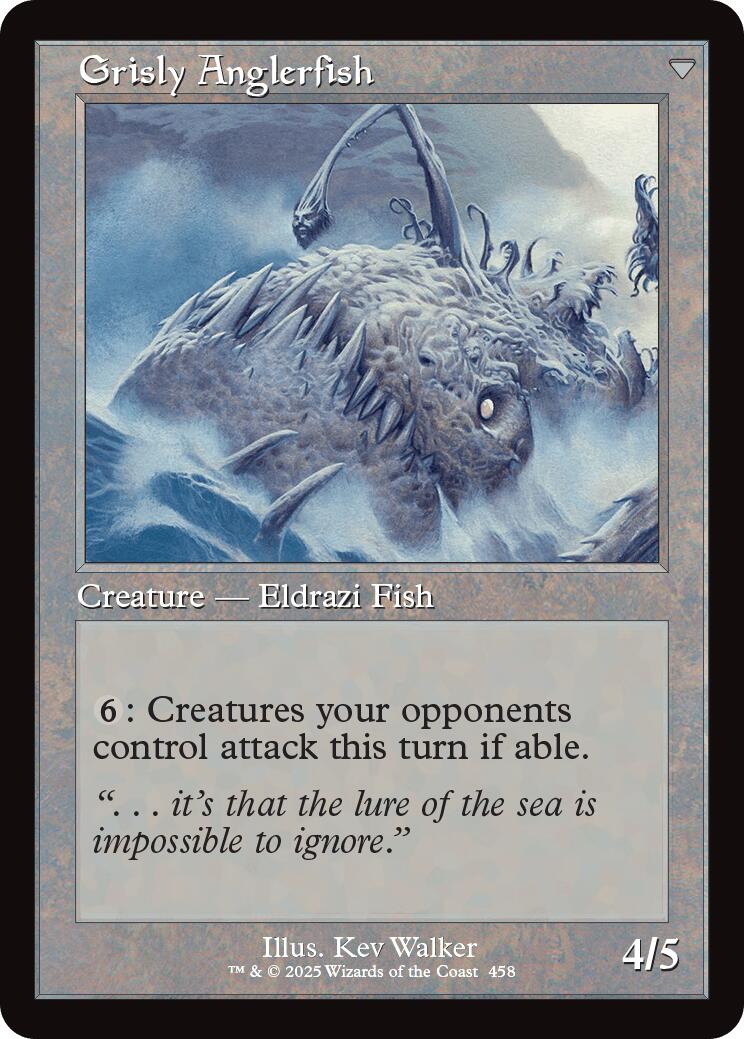 Grizzled Angler // Grisly Anglerfish (Retro Frame) Innistrad Remastered、mySite、waistdrama