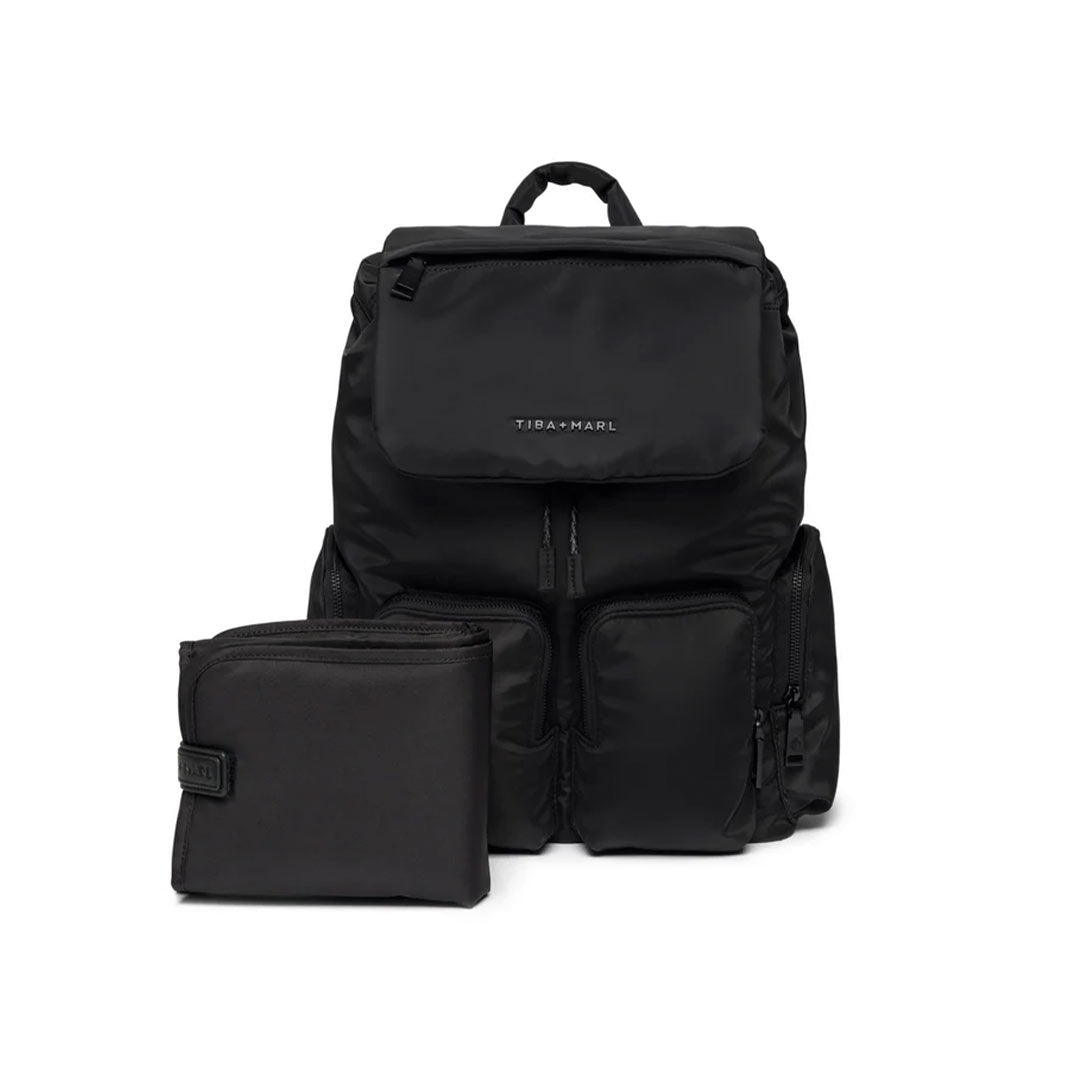  Tiba + Marl Alto Changing Backpack - Black、mySite、merchandisen
