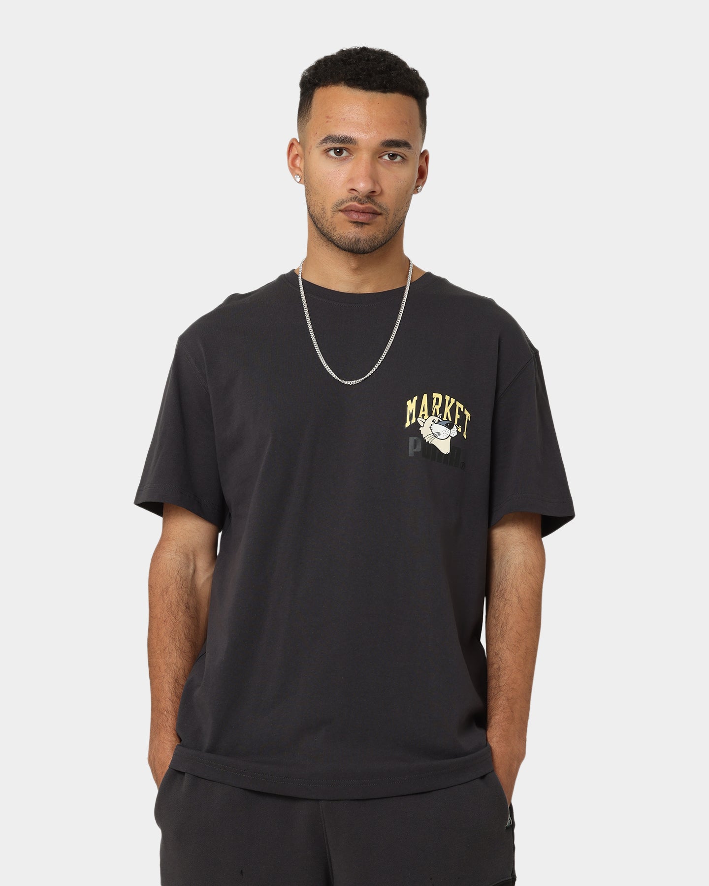 Puma X Market Graphic T-Shirt Puma Black、mySite、zt4zffjzw