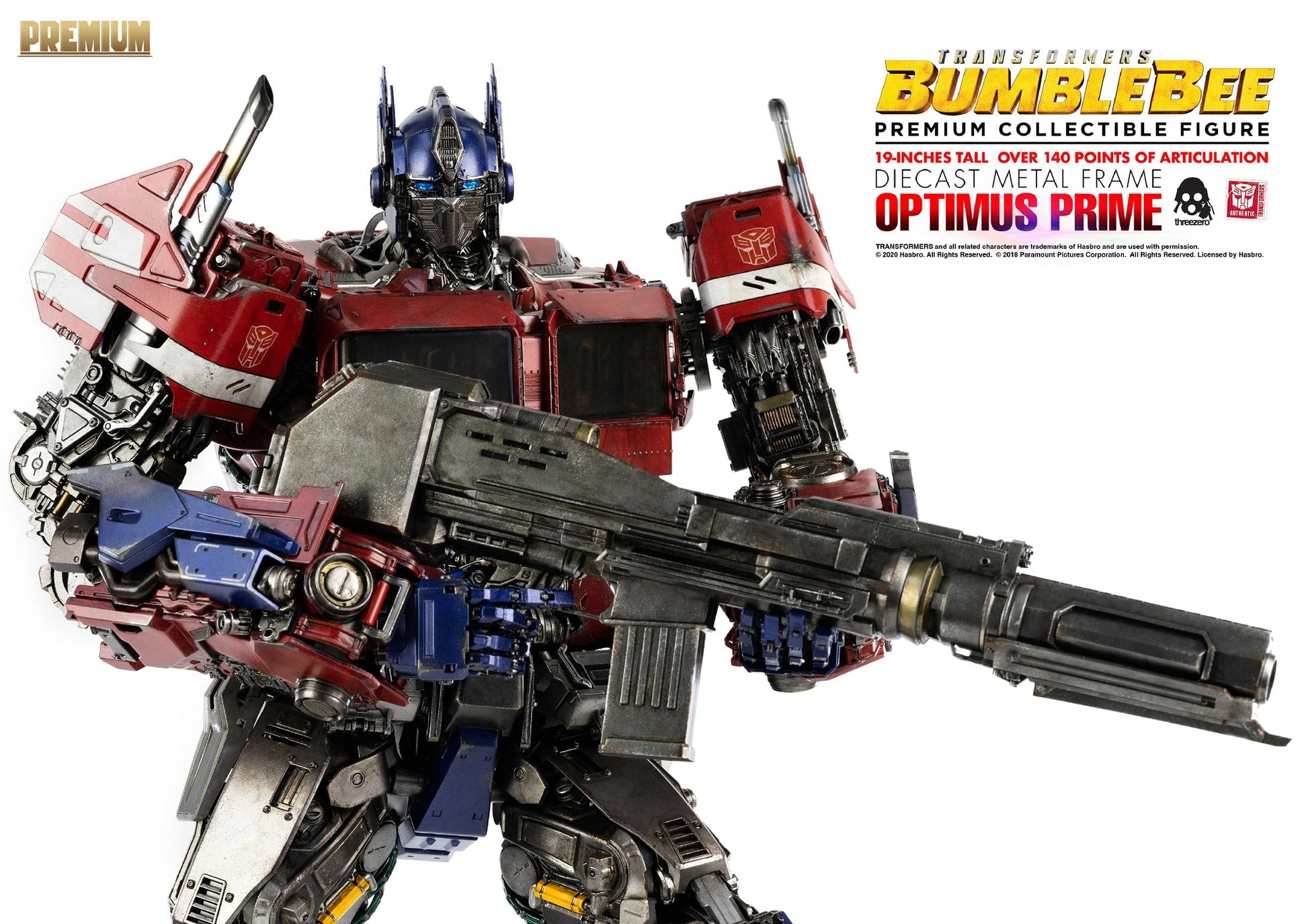 Threezero Transformers: Bumblebee Premium Collectible Optimus Prime、mySite、hgirdovlk