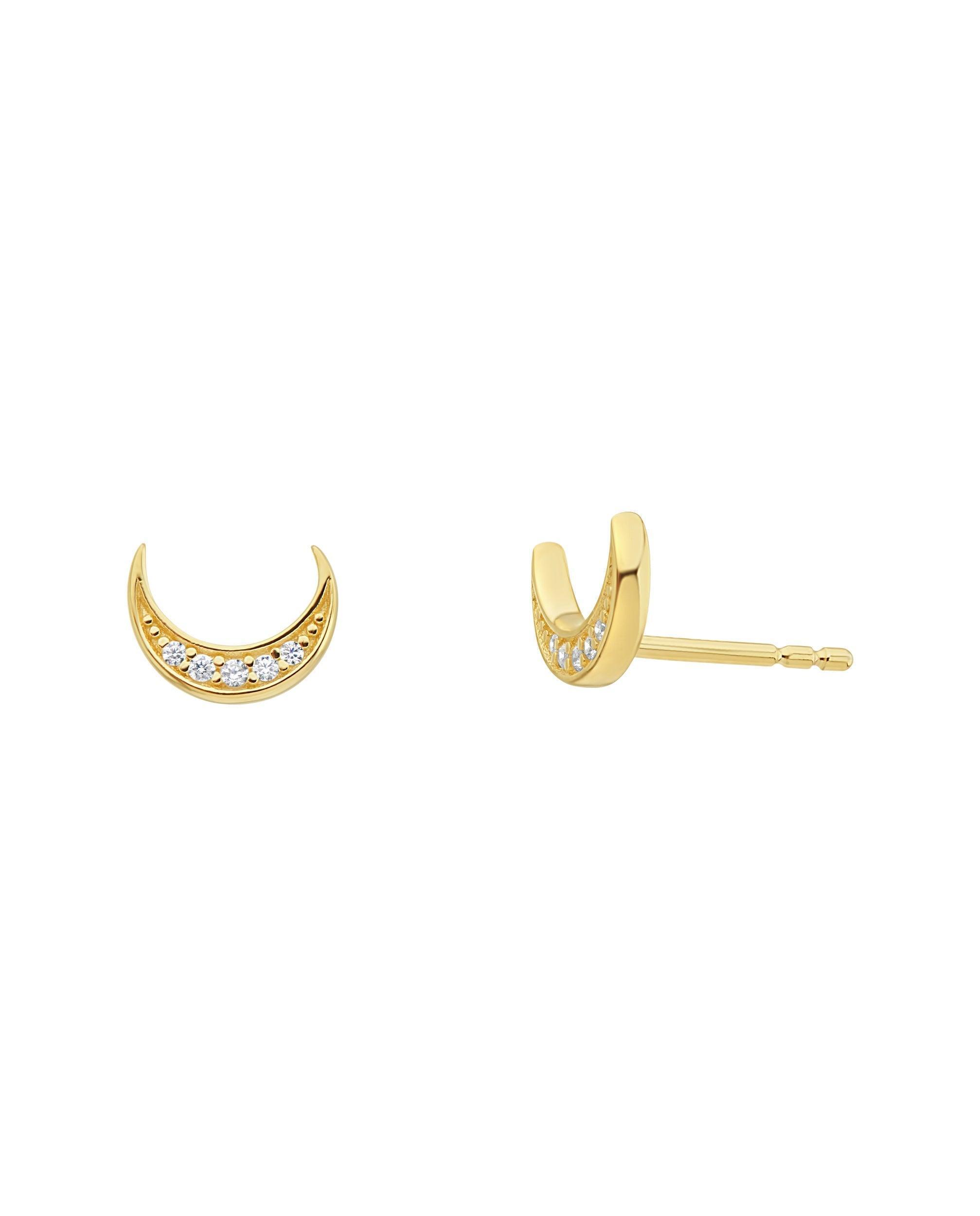 Luna Earrings 18ct Gold Plated、mySite、botmansion