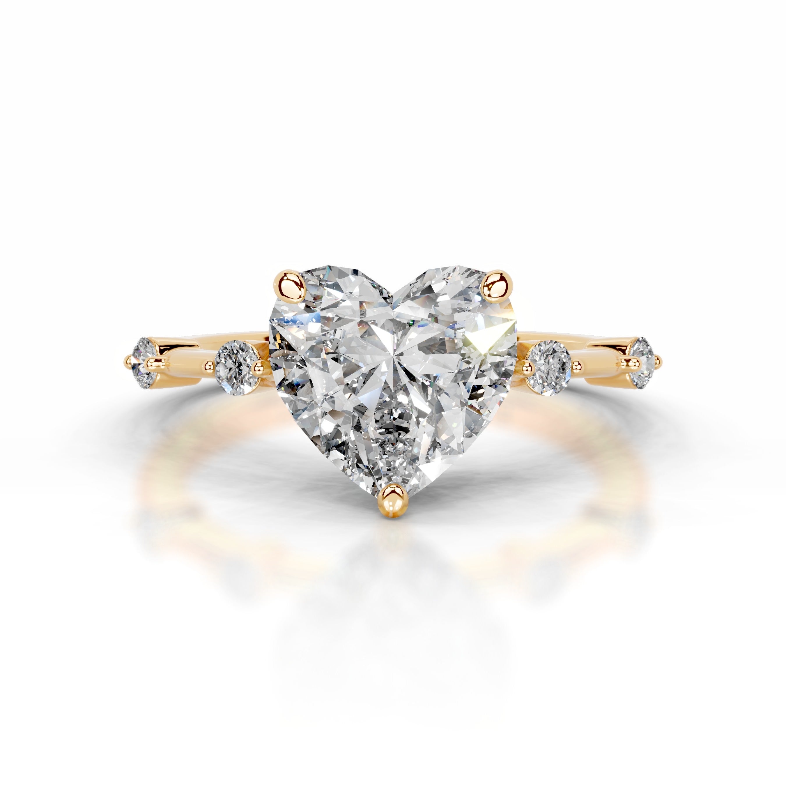 Ninnette Diamond Engagement Ring - 18K Yellow Gold、mySite、hinf8tx79