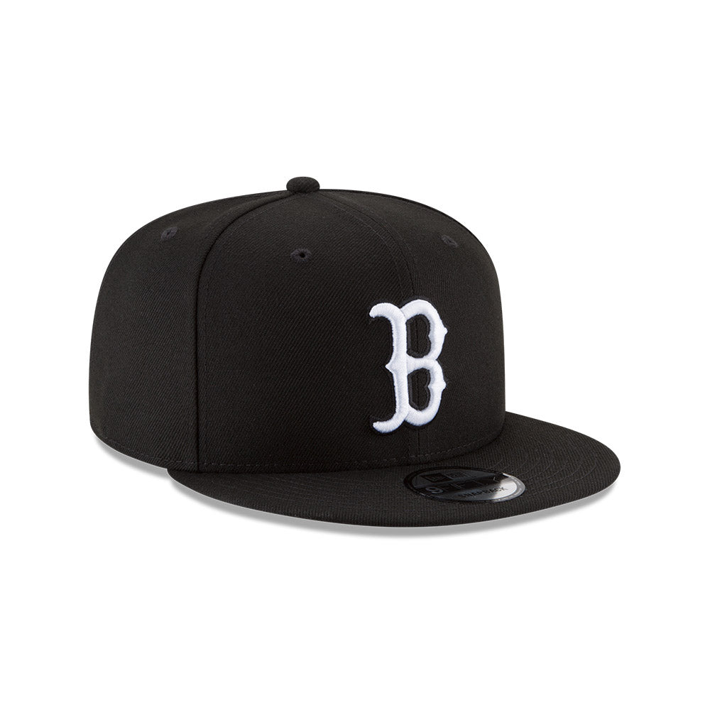 Boston Red Sox New Era Black/White 9FIFTY Snapback Hat、mySite、vikingsvslions
