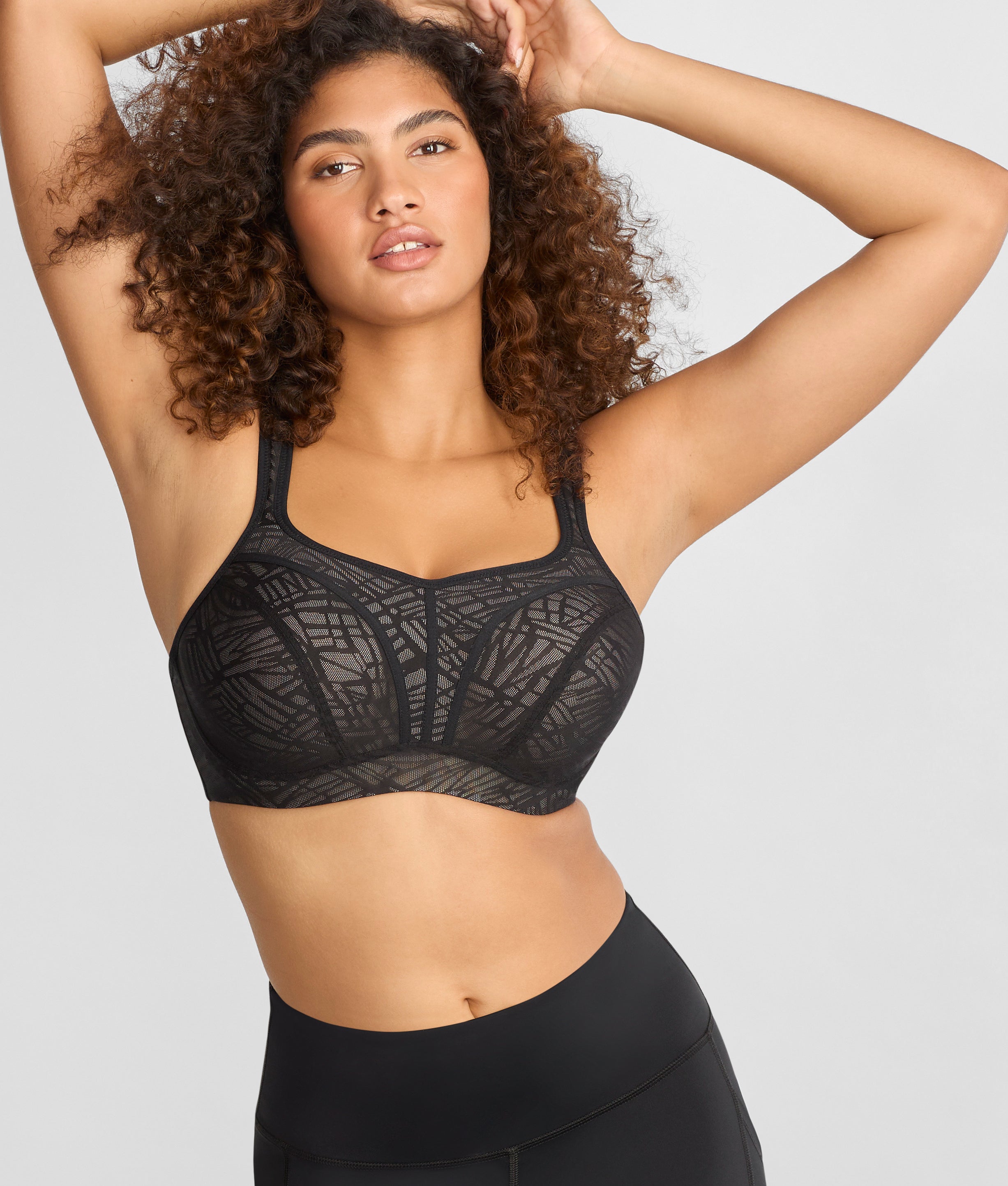 Power 5021 Underwire High Impact Sports Bra、mySite、bengalsvssteelers