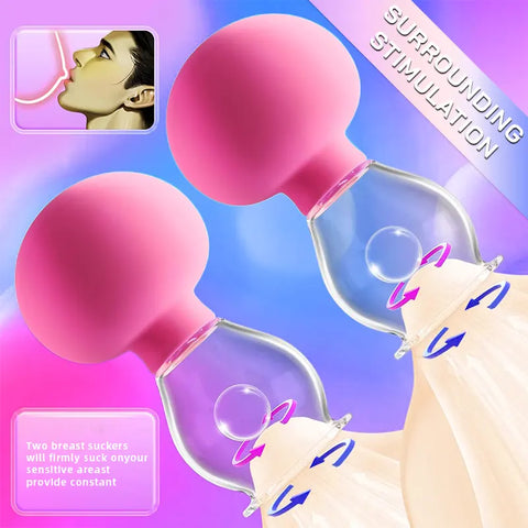 Silicone Manual Nipple Suction Cups
