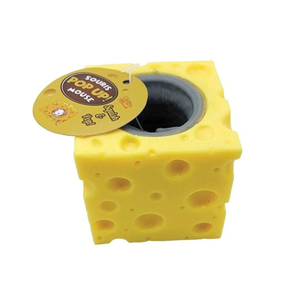 Pop Out Mouse in Cheese Cube Fun Toy、mySite、g9winljtr