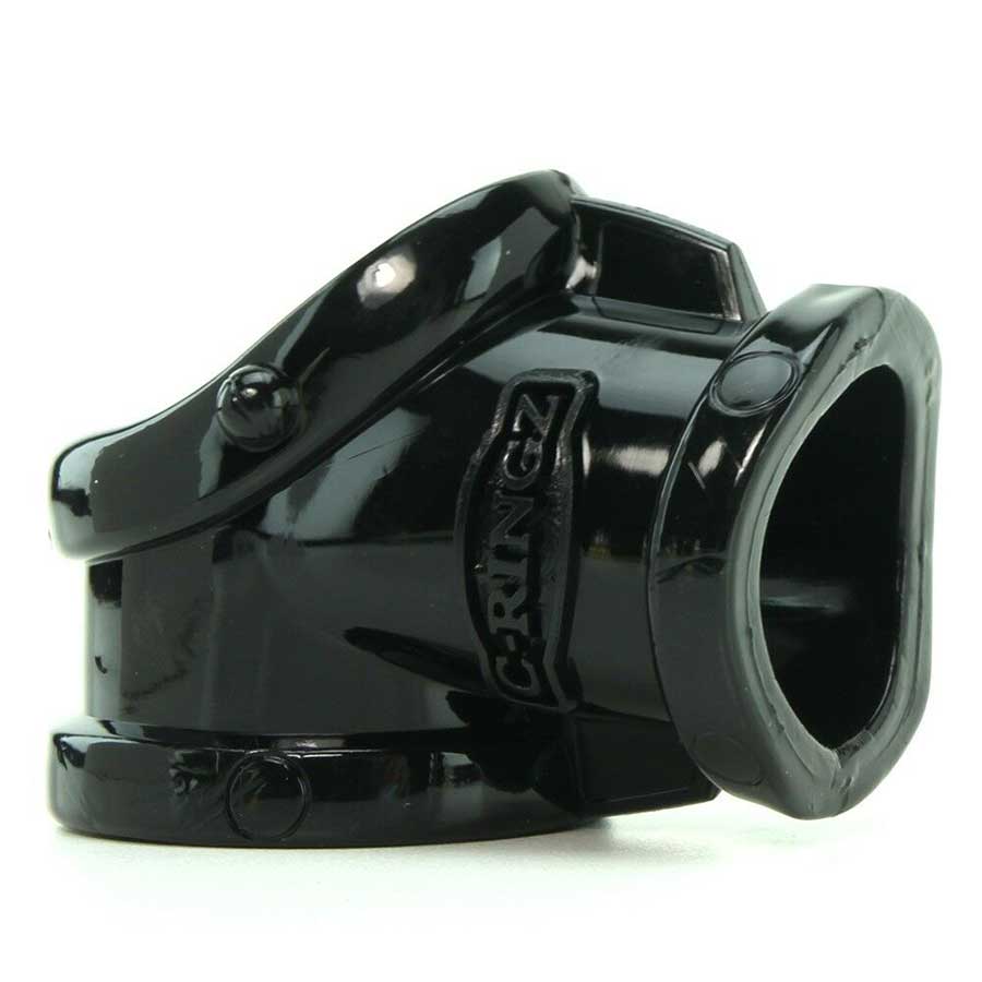 Cock Pipe Penis Ring & Ball Stretcher Black Sleeve by Fantasy C-Ringz、mySite、bottomscart