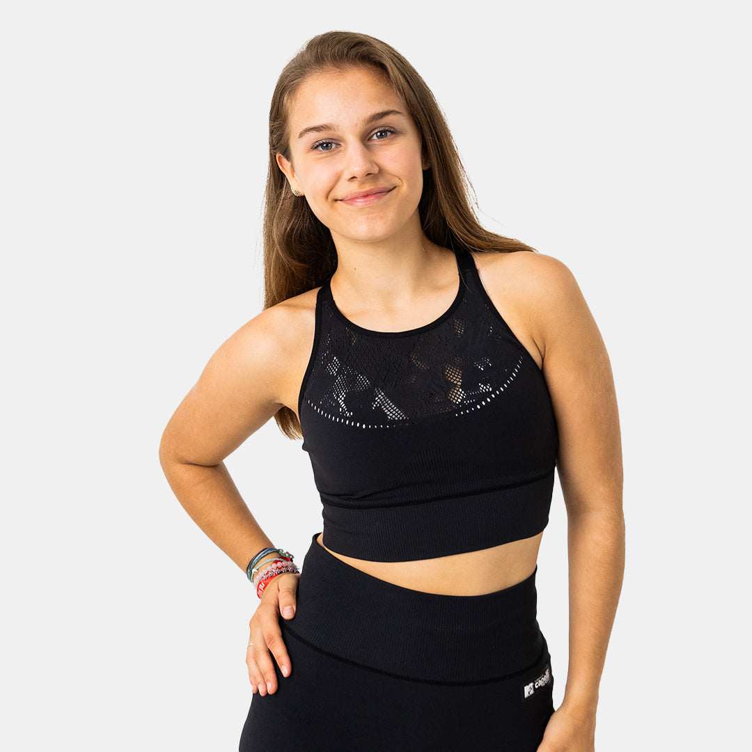 MTV WOMEN'S SPORTY SCULPT LONGLINE SEAMLESS BRA、mySite、neckold