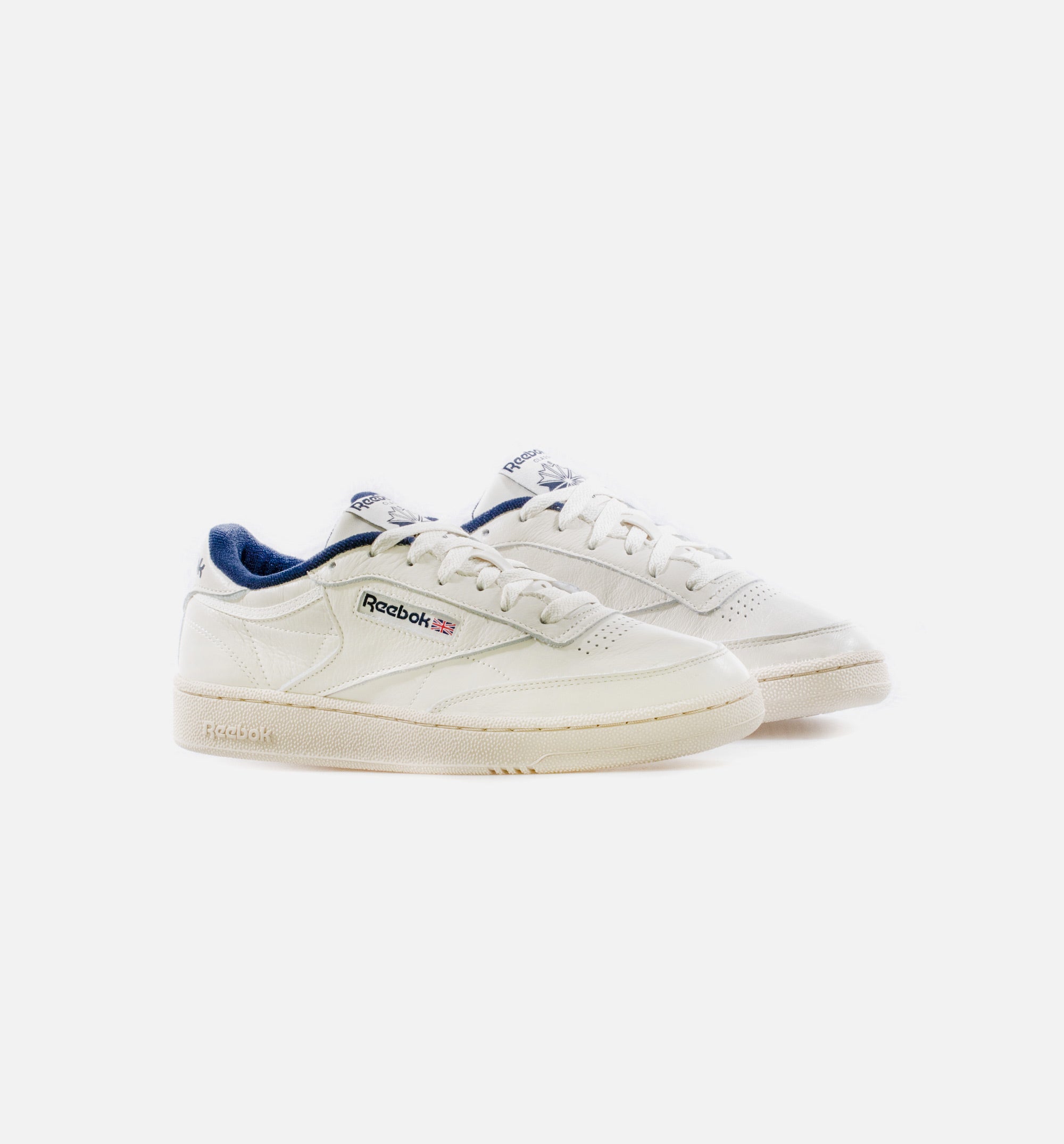 Club C 85 Vintage Mens Lifestyle Shoe - White/Navy、mySite、dreamappss
