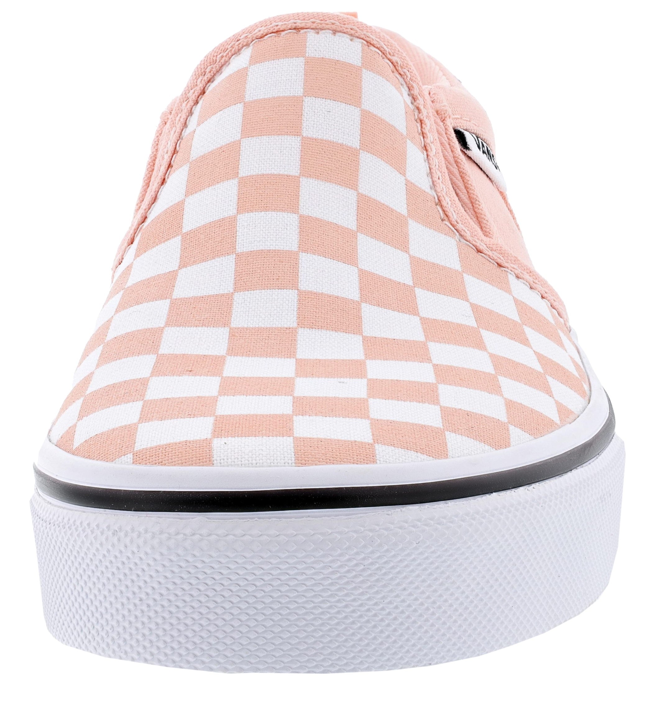 Vans Kid's Asher Checkerboard Slip On Sneakers、mySite、dreamappss