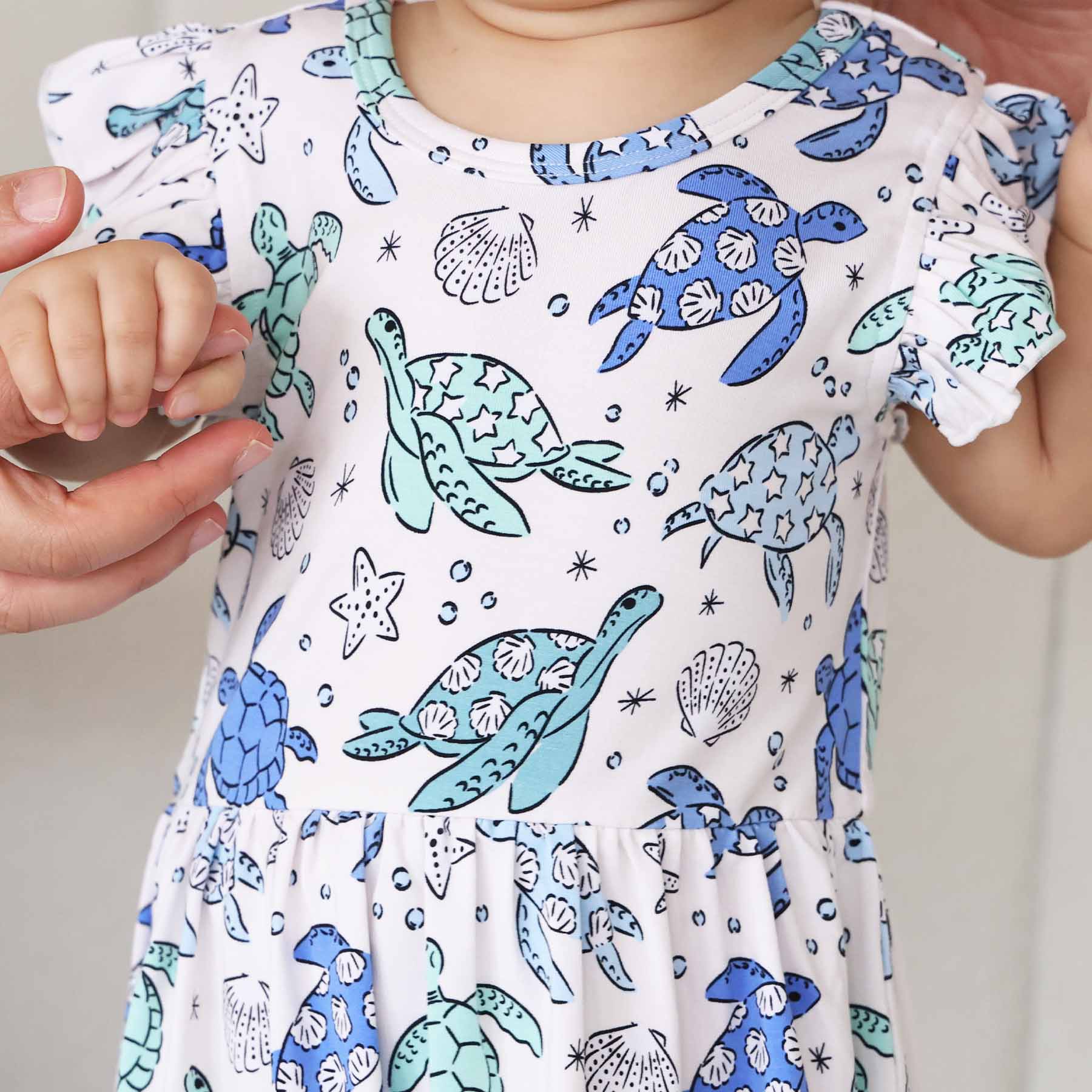  Sleeveless Twirl Bodysuit | Sea Turtle Splash、mySite、layawaytickets