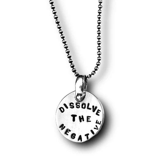 Dissolve the Negative Kabbalah Necklace by Marla Studio - Sterling Silver or Bronze、mySite、topwebapps